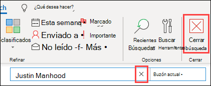 Cerrar búsqueda
