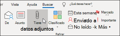 Buscar datos adjuntos