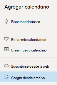 Cargar desde archivo