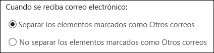 Otros correos para Outlook en la Web