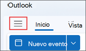 La captura de pantalla muestra qué hacer si no ve Agregar calendario en outlook.com