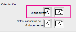 Orientación de página en PPT para Mac