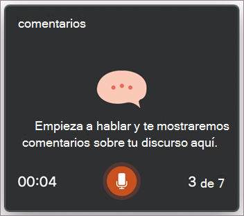 Empezar a hablar