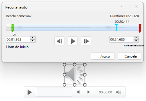 Imagen de Recortar audio