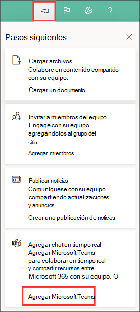 Pasos siguientes
