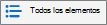 Icono Opciones de vista de listas