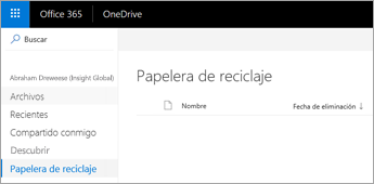 papelera de reciclaje