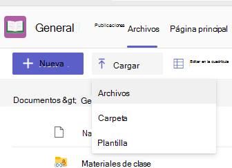 Captura de pantalla de la carga.