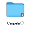 icono de estado de archivo a petición de OneDrive para Mac