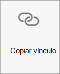 Botón Copiar vínculo en OneDrive para Android