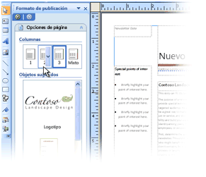Cambiar el número de columnas