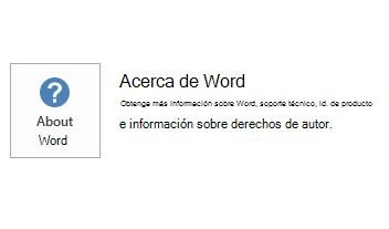 Captura de pantalla de Word MSI