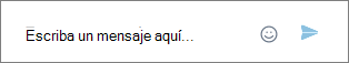 Escribir un mensaje de MI
