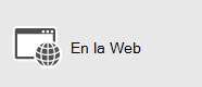 aplicación web de Skype Empresarial