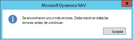 Error si el tipo de ingresos no sujetos a impuestos tiene un valor en blanco