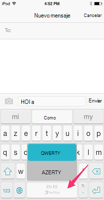 distintas distribuciones del teclado
