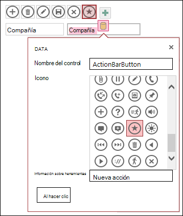 Agregar controles personalizados en una aplicación de Access