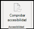 Pestaña Accesibilidad