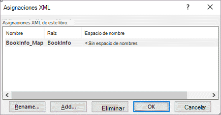 Cuadro de diálogo Mapas