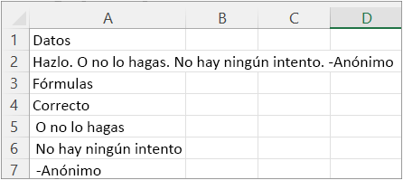 Resultados del ejemplo 3