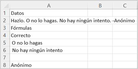 Resultados del ejemplo 4