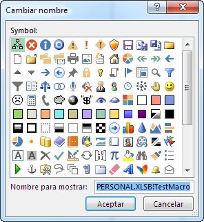 Cuadro de diálogo Modificar botón