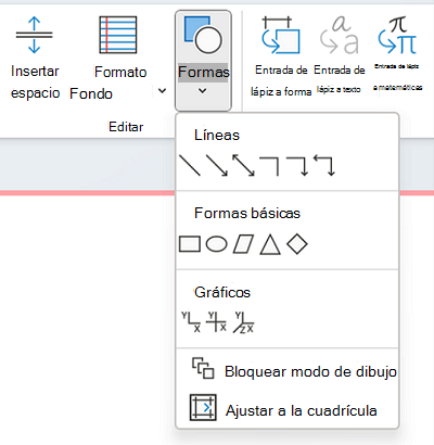 Usar la biblioteca de formas para dibujar una forma