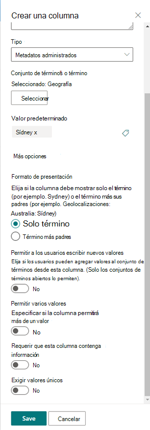 crear columna1