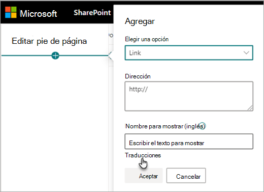 Traducción de pie de página