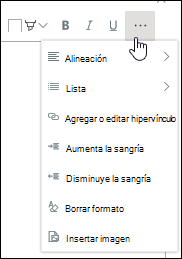 Insertar otros elementos