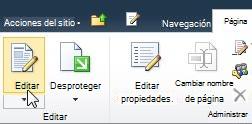 Comando Editar de la ficha Editar