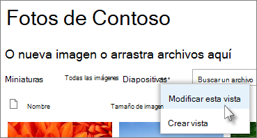 Visualización de fotografías