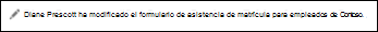 Actualización del suministro de noticias cuando alguien que sigue empieza a seguir un documento