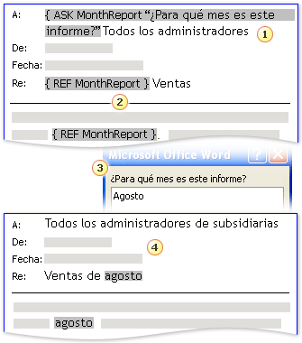 Campo ASK en acción