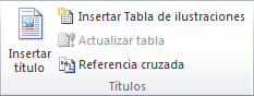 Cinta de Office 2010