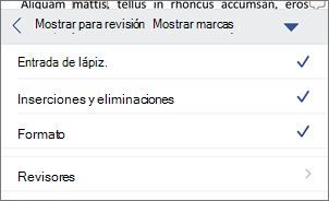 Mostrar marcas