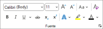 Word grupo Fuente