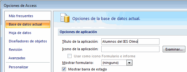 Agregar un título personalizado a la aplicación