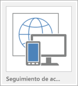 Botón de plantilla de aplicación web de Access