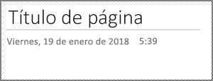 Cambiar nombre de página en OneNote para la Web