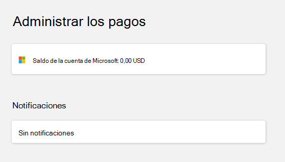 Comprueba el saldo de la cuenta después de iniciar sesión.