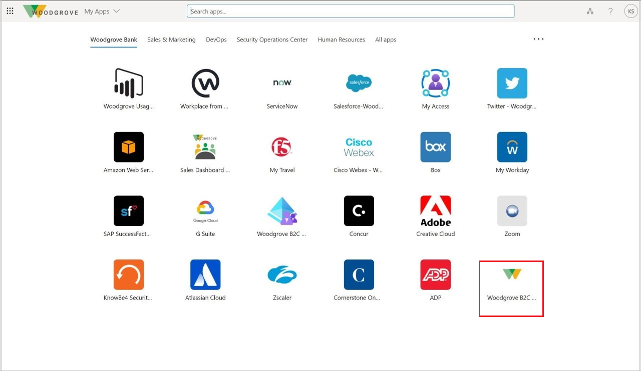 Administración de una aplicación en el portal Aplicaciones
