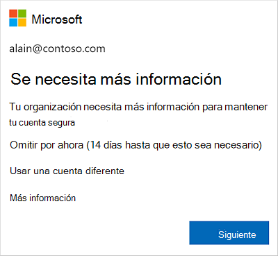 Pedir más información