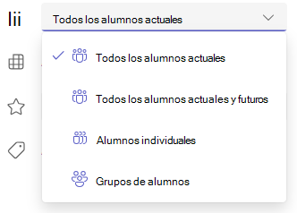 estudiantes actuales