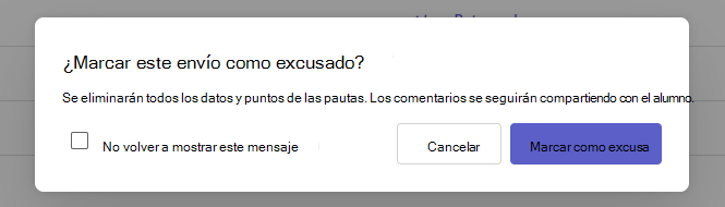 diálogo excusado