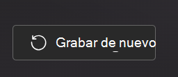 grabar de nuevo