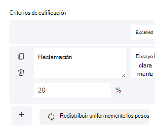 puntos ponderados