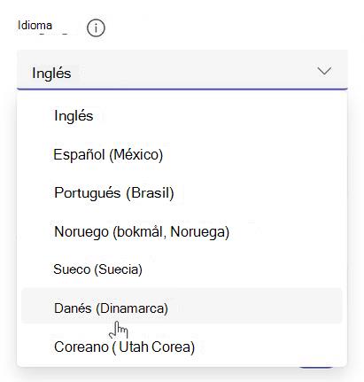 varios idiomas