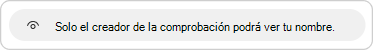 Se proporciona una descripción de privacidad al responder al registro