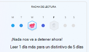 Racha de lectura